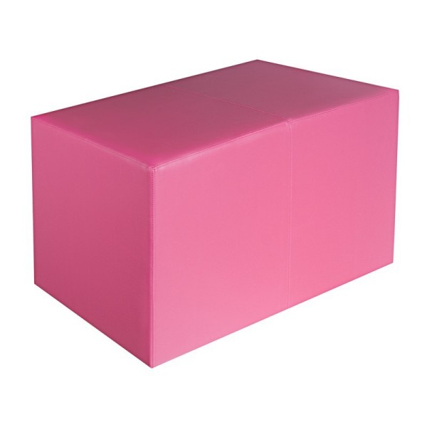 Sitzbank pink Maße: 69 cm x 35 cm x 42 cm